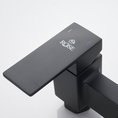 Гигиенический душ со смесителем Rose R2805H-1 черный