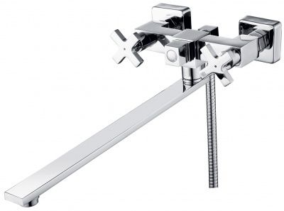 Смеситель для ванны KAISER Crystal 28055 L-40