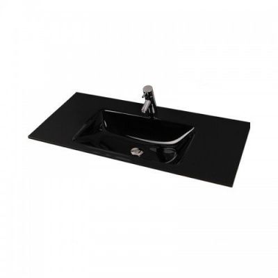 Раковина RIMINI 100 12 1002*448 FLOAT BLACK