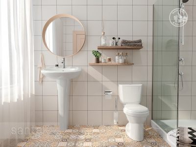 Раковина Santek Бриз 55 отверстие под смеситель 1WH110460