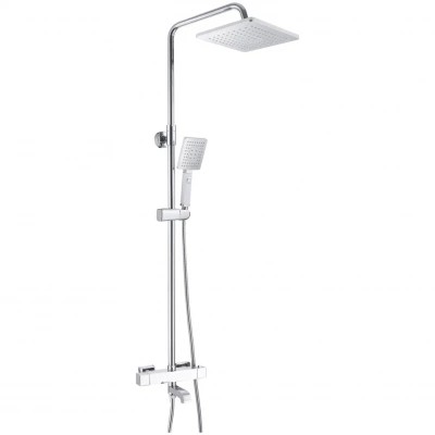 Душевая система с термостатом Rose R3536 хром