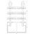 Полка FBS STANDARD STA 071 3-х ярусная 70 см Полка FBS STANDARD STA 071 3-х ярусная 70 см