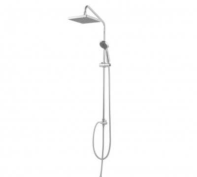 Душевая стойка Bravat FIT D283CP-2A-RUS с верхним душем