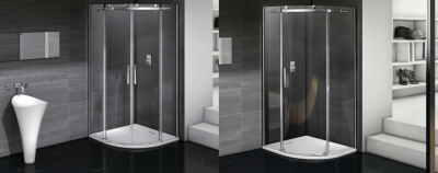 Душевой уголок GOOD DOOR GALAXY R-100-C-CH