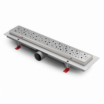 Водоотводящий желоб ALPEN Square ALP-450SN1 с рамкой