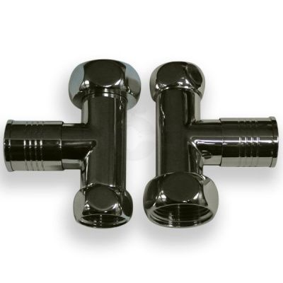 Вентиль запорный угловой 3/4''х1'' г/г Круглый 1-пара
