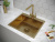 Смеситель для кухни Paulmark Skalen Sk213020-BG брашированное золото Смеситель для кухни Paulmark Skalen Sk213020-BG брашированное золото