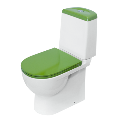 Унитаз-компакт Sanita luxe Best Color Green микролифт