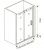 Душевая дверь GOOD DOOR ALTAIR WTW-110-C-CH Душевая дверь GOOD DOOR ALTAIR WTW-110-C-CH