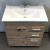 Тумба с раковиной Comforty Марио 75 дуб темный Тумба с раковиной Comforty Марио 75 дуб темный