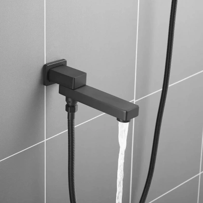 Душевая система встраиваемая Rose R2835H черный