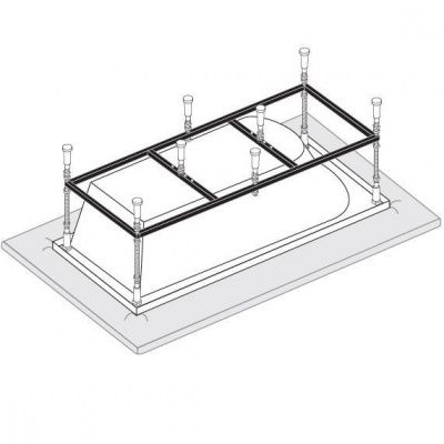 Каркас к прямоугольным ваннам VAGNERPLAST 175x70