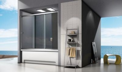 Шторка на ванну GOOD DOOR SCREEN WTW-130-G-CH