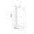 Боковая панель GOOD DOOR ORION SP-100-C-CH Боковая панель GOOD DOOR ORION SP-100-C-CH