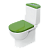Унитаз-компакт Sanita luxe Best Color Green микролифт