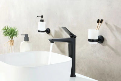 Смеситель для раковины Lemark Bronx LM3709BL