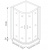 Душевой уголок GOOD DOOR LATTE R-120-C-WE Душевой уголок GOOD DOOR LATTE R-120-C-WE
