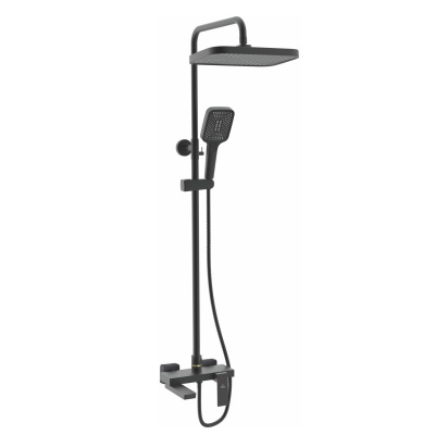 Душевая система Rose R1836H черный