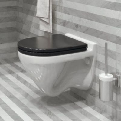 Унитаз подвесной Sanita luxe Attica Color Black микролифт