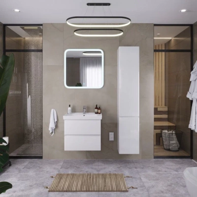 Тумба с раковиной Sanstar Arista 60 подвесная