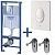 Инсталляция для унитазов Grohe Rapid SL 38721001 3в1