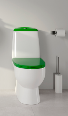Унитаз-компакт Sanita luxe Best Color Green микролифт