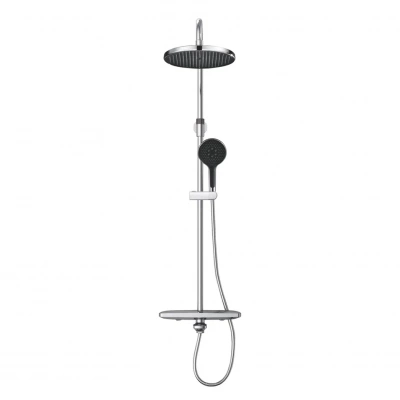 Душевая система с термостатом Rose R3996 хром
