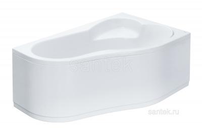 Акриловая ванна Santek Ибица XL 160х100 R асимметричная 1WH112037