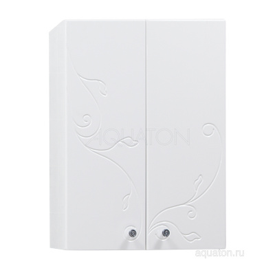 Шкафчик Aquaton Лиана двустворчатый белый 1A153003LL010