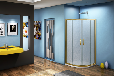 Душевой уголок GOOD DOOR JAZZ R-120-G-BR