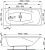 Акриловая ванна VAGNERPLAST ARONIA 160x75 Акриловая ванна VAGNERPLAST ARONIA 160x75