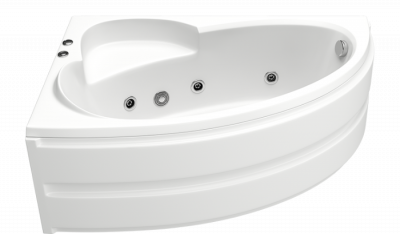 Акриловая ванна Bas Сагра 160x100 R с г/м оборудованием FLAT