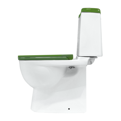 Унитаз-компакт Sanita luxe Best Color Green микролифт