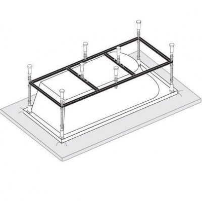 Каркас к прямоугольным ваннам VAGNERPLAST 170x70