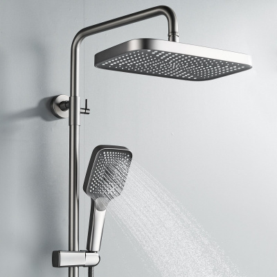 Душевая система Rose R1836T пепельный