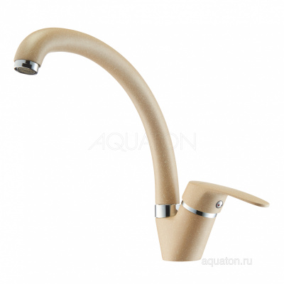 Смеситель для кухни Aquaton Нимо латте 1AX002FCXX260