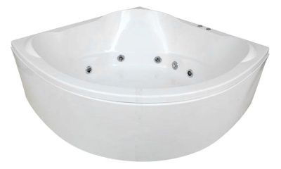 Акриловая ванна Bas Ривьера 160x160 с г/м оборудованием FLAT
