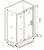 Боковая панель GOOD DOOR PUERTA SP-100-C-CH
