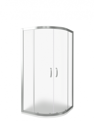Душевой уголок GOOD DOOR INFINITY R-100-W-CH