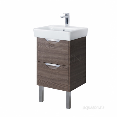 Тумба под раковину Aquaton Сильва 50 дуб макиато 1A211701SIW50