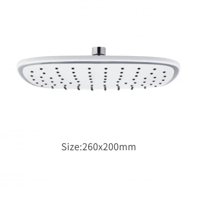 Верхний душ Rose RH41 белый/хром