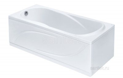 Акриловая ванна Santek Каледония 160х75 прямоугольная 1WH302388