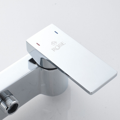 Гигиенический душ со смесителем Rose R1805-1 хром