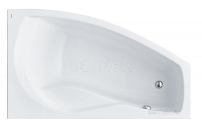 Акриловая ванна Santek Майорка 150х90 R асимметричная 1WH111985