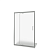 Душевая дверь GOOD DOOR ORION WTW-PD-90-G-CH