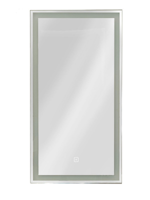 Зеркало-шкаф Континент Mirror Box Black Led 350х650 правый