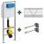 Инсталляция для унитазов Viega Eco-WC 673192 4 в 1