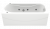 Акриловая ванна Bas Атланта 170x70 с г/м оборудованием FLAT