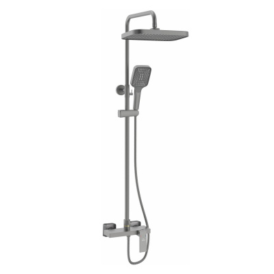 Душевая система Rose R1836T-6 пепельный