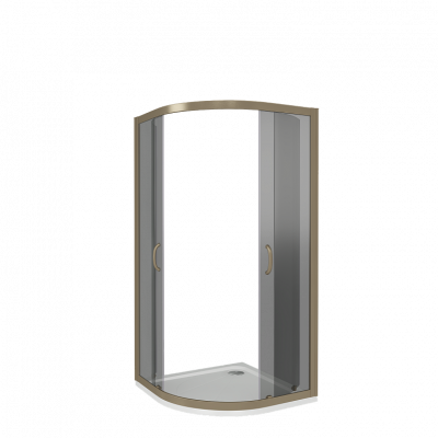 Душевой уголок GOOD DOOR JAZZ R-100-B-BR